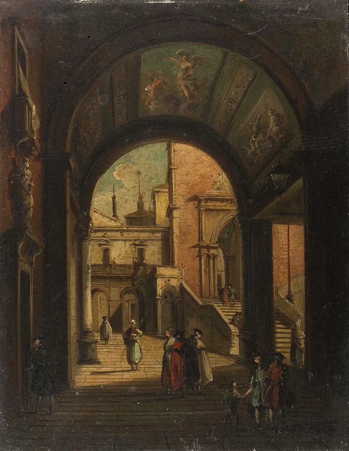 Cortile a palazzo